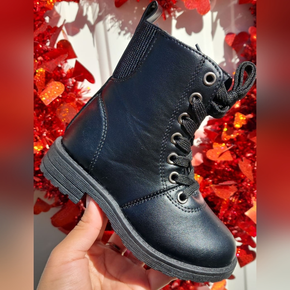 Black Combat Boots